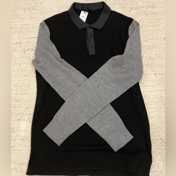 Express Men’s Merino Wool Fitted Sweater - Picture 2 of 7